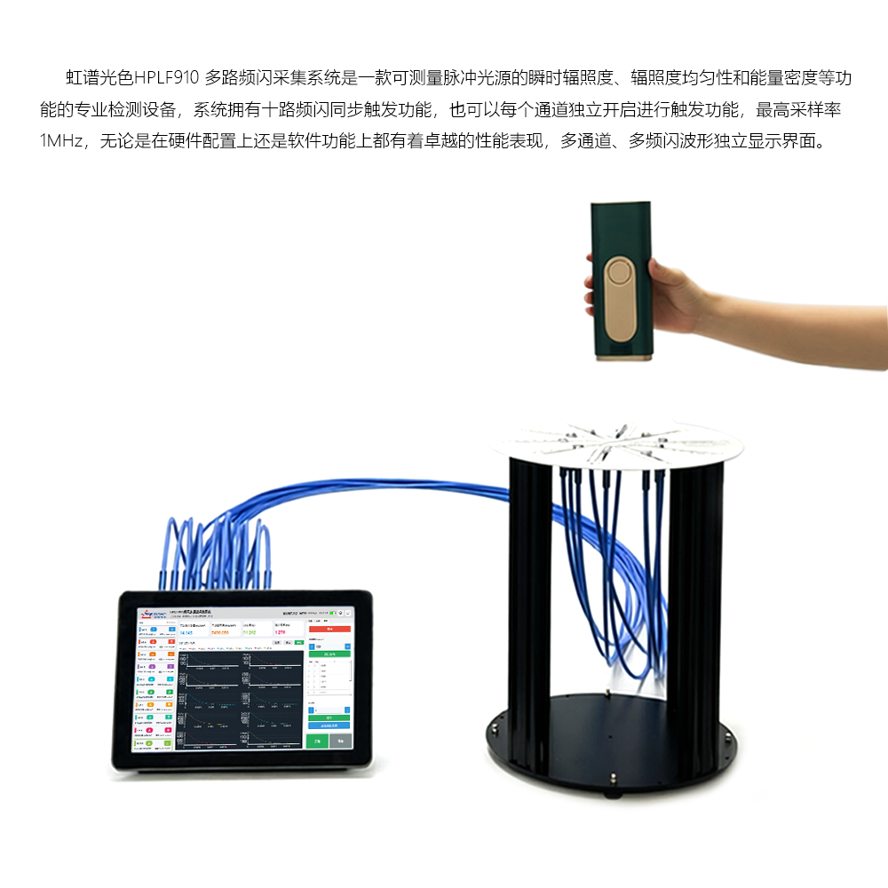 HPLF-910多路频闪采集系统